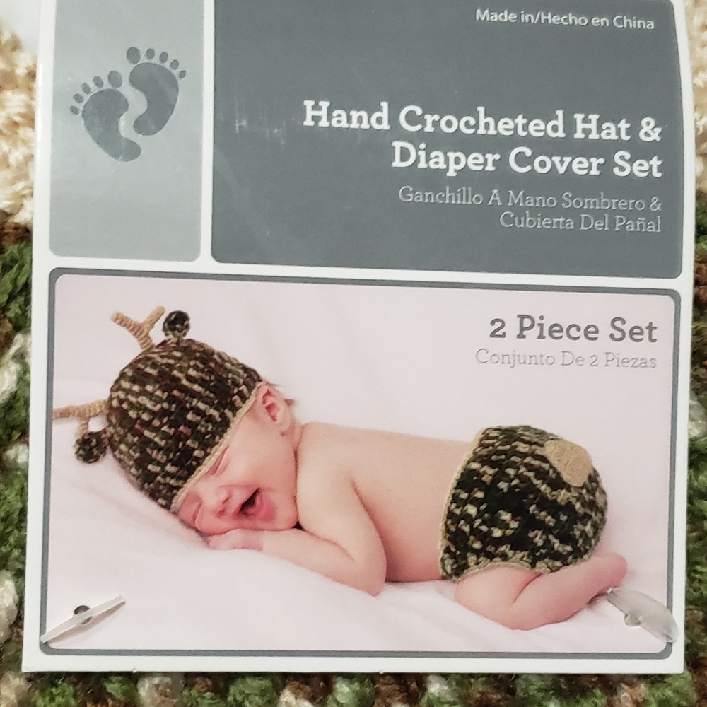 0-9 Baby crochet photo set